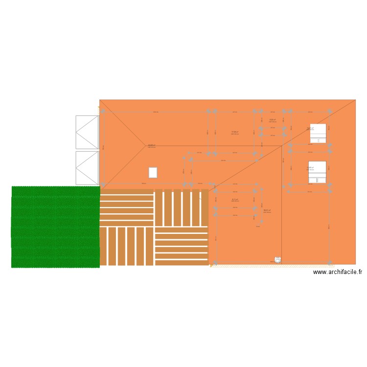 maison sybille. Plan de 0 pièce et 0 m2