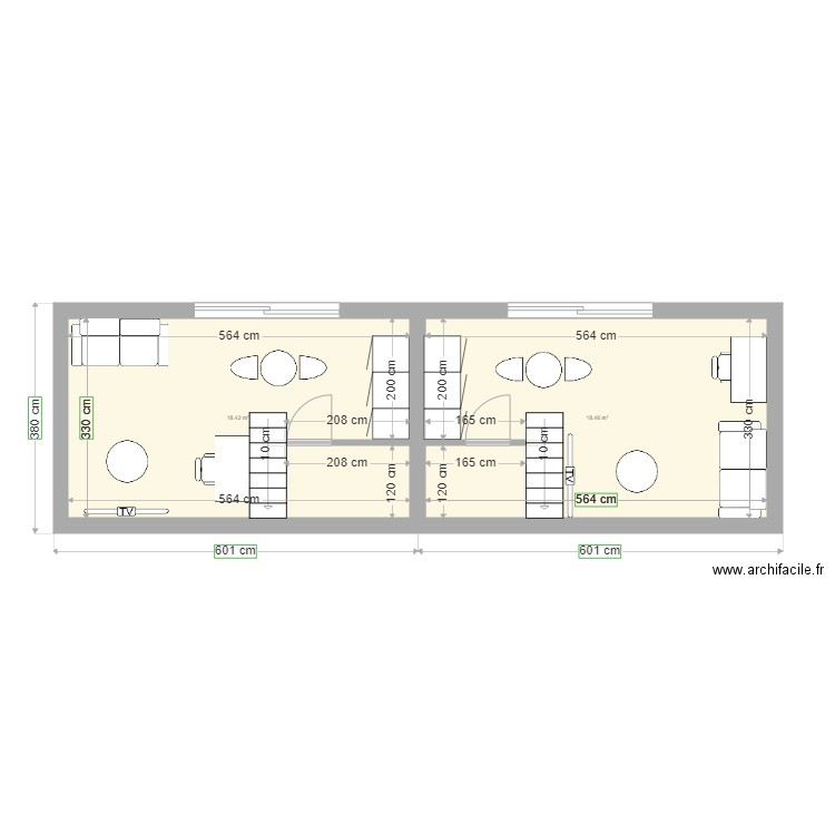 ARTEM seulement 2 . Plan de 0 pièce et 0 m2