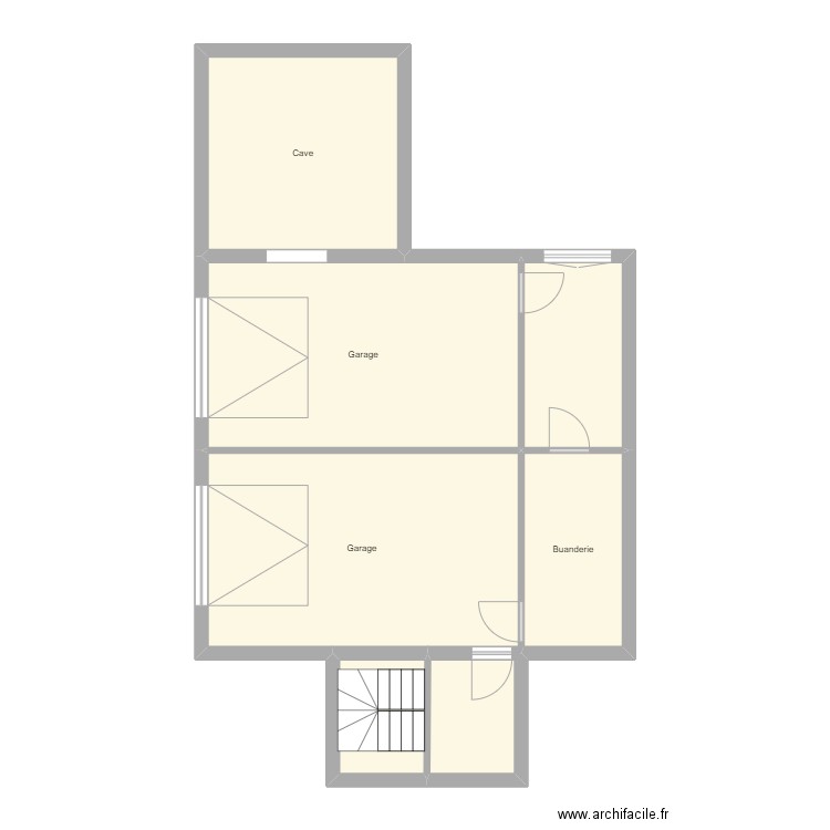 Croquis DOLIS Sous sol. Plan de 0 pièce et 0 m2