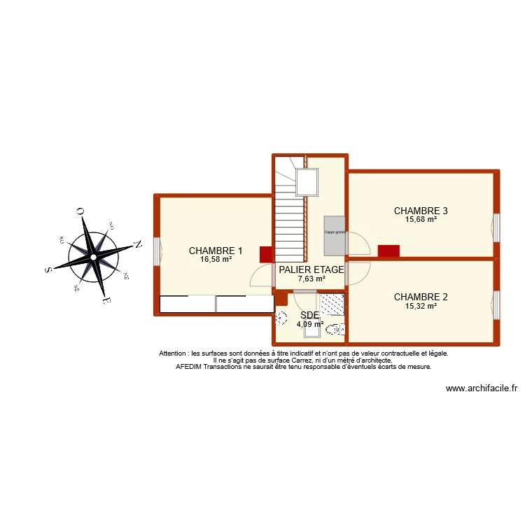 BI 9244 ETAGE. Plan de 