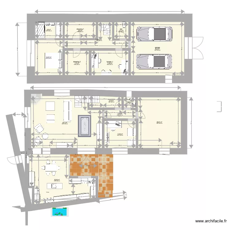 grange plan domi. Plan de 