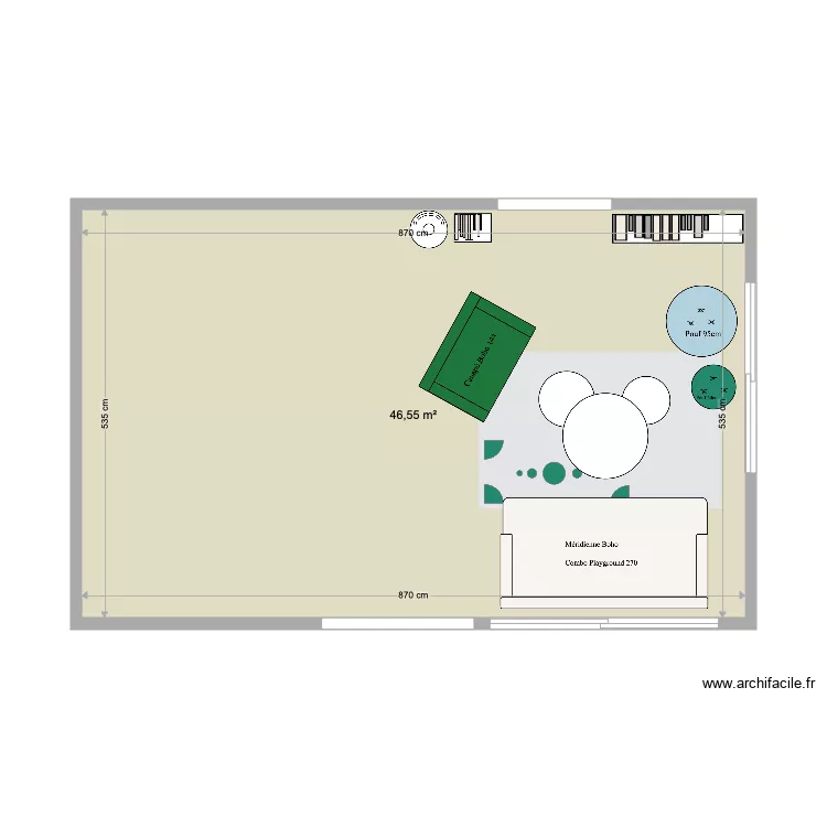 Elodie 2. Plan de Elodie 2. Plan de