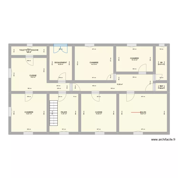 ETAGE PROJET B D A . Plan de 