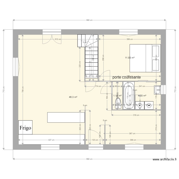 nouveau margot SDB3. Plan de 0 pièce et 0 m2