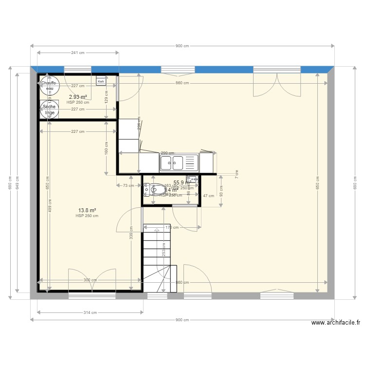 Bulut RDC. Plan de 0 pièce et 0 m2