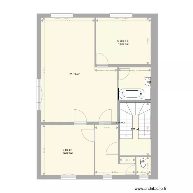 Chateau 1er étage final. Plan de Chateau 1er étage final. Plan de
