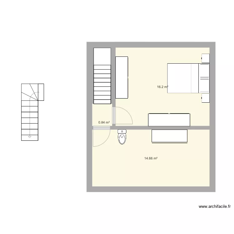 Maison 10. Plan de 