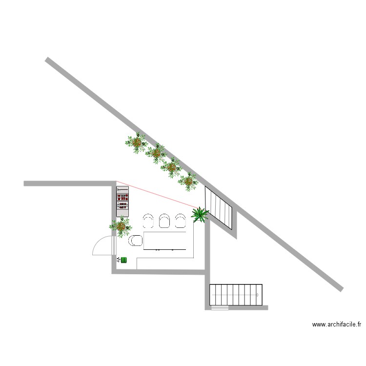 jardin new1. Plan de 0 pièce et 0 m2