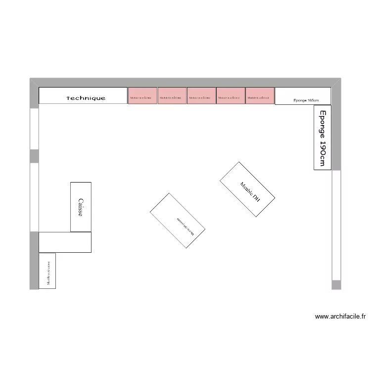 Coulommiers . Plan de 