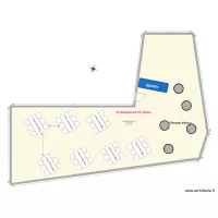 Salle VdL Am&eacute;nagement 42 places