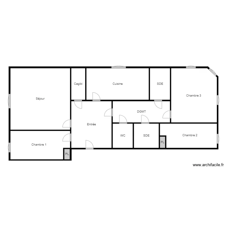 Plan ELMANADGI. Plan de 