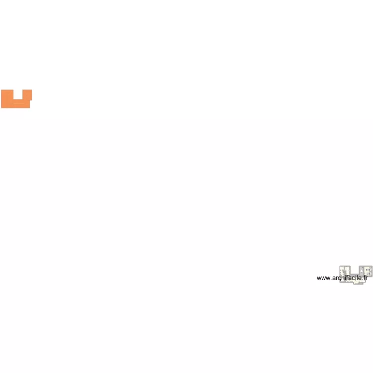 maison. Plan de 