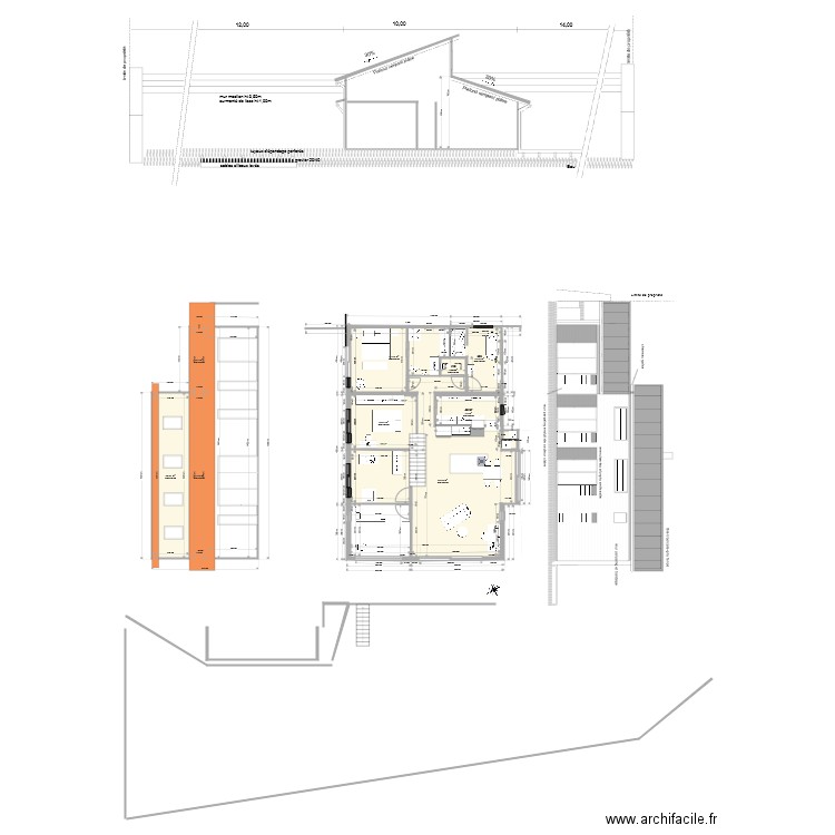 Coupe PCMI03. Plan de 0 pièce et 0 m2