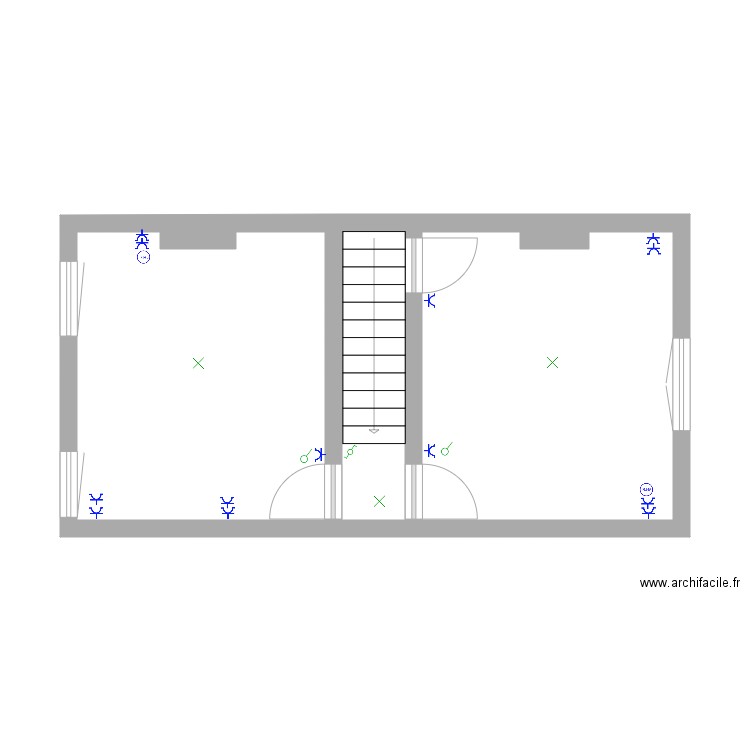 étage 1 meddy. Plan de 0 pièce et 0 m2