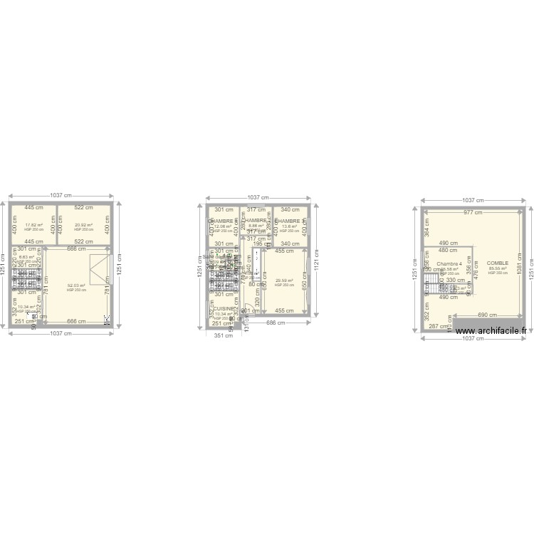 MENIL Chêne la Reine. Plan de 0 pièce et 0 m2