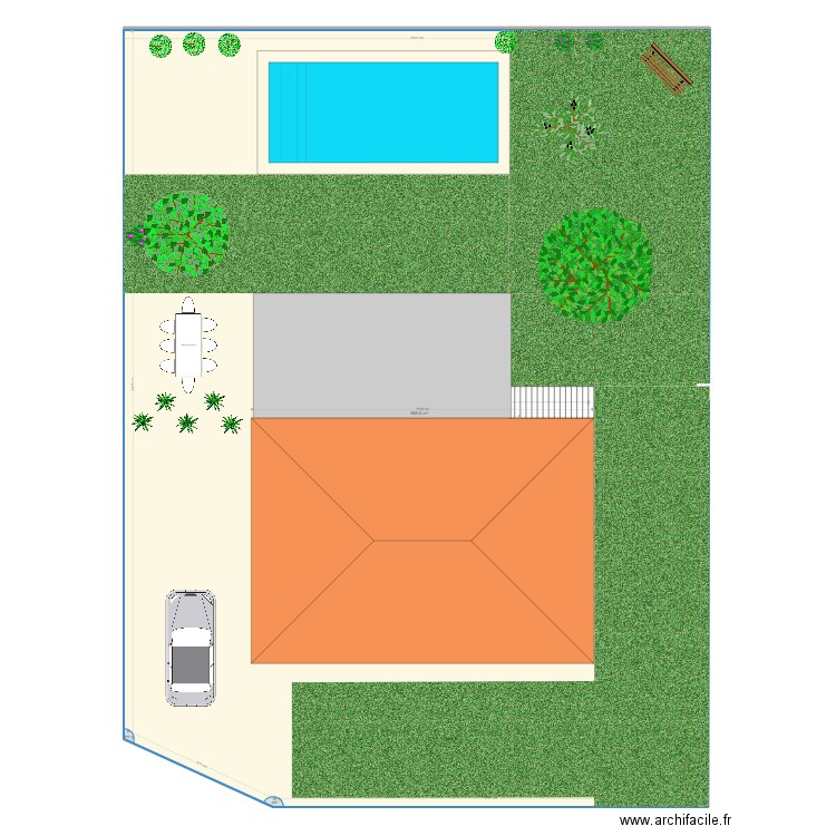 piscine v2. Plan de 0 pièce et 0 m2