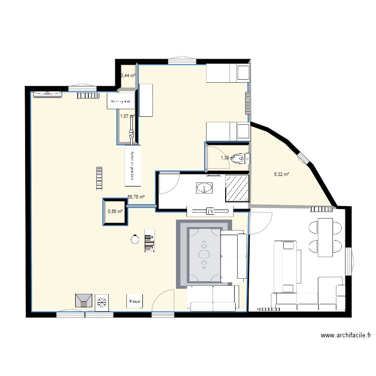 BIL 2. Plan de 0 pièce et 0 m2