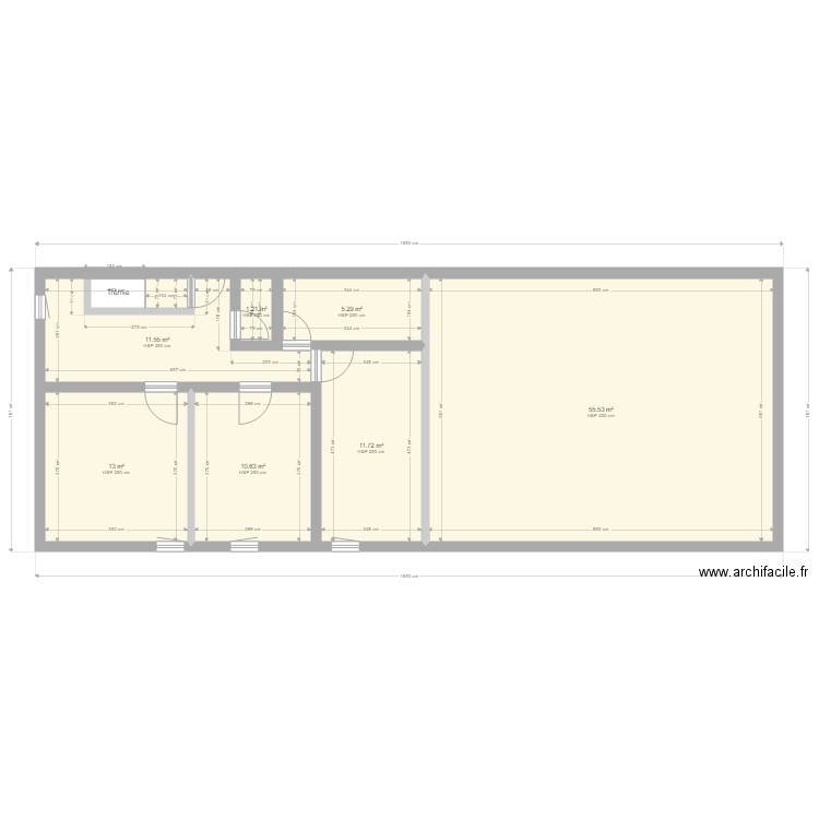 Bureau Moulin. Plan de 0 pièce et 0 m2