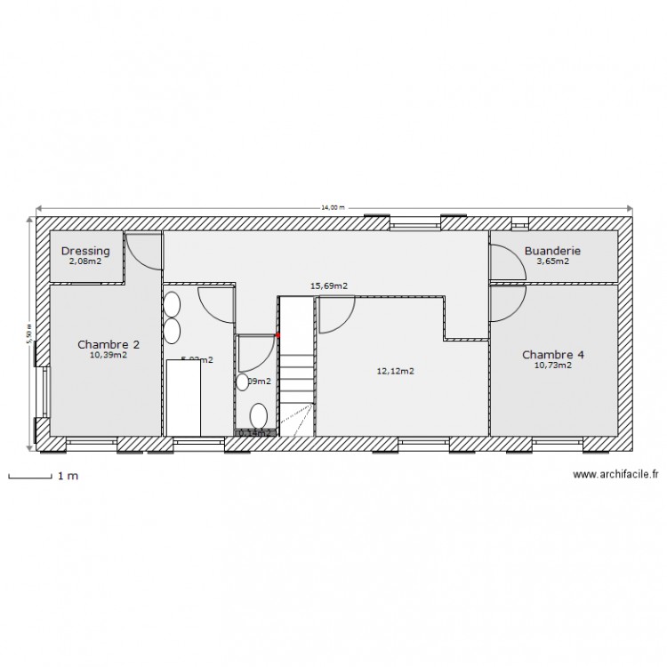 Projet Gatines N1. Plan de 0 pièce et 0 m2