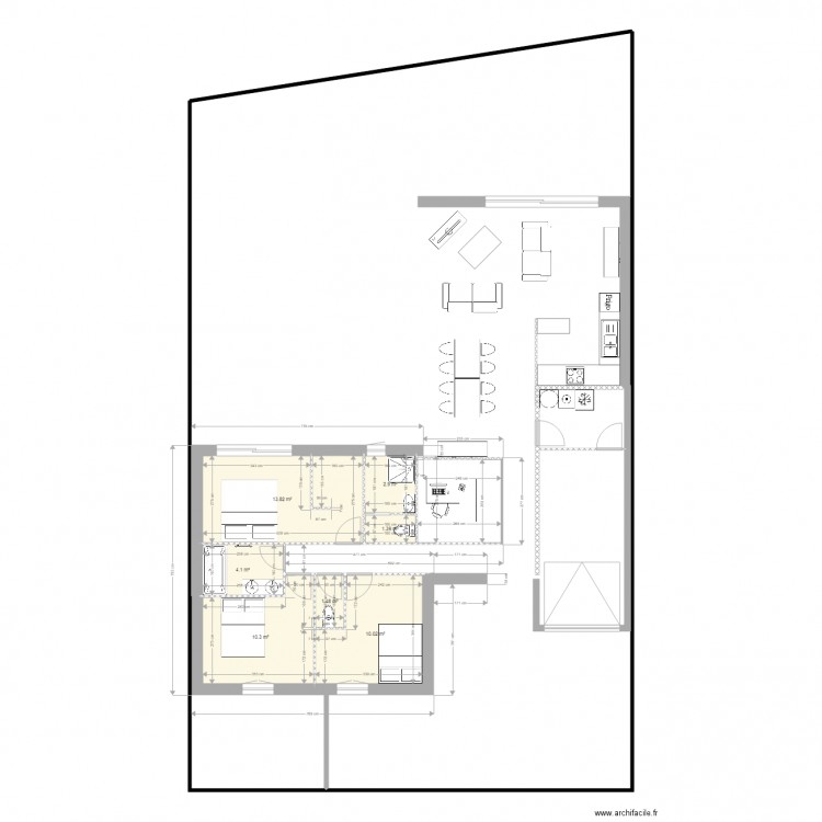 Plan maison Florian Elwine Ind B. Plan de 0 pièce et 0 m2
