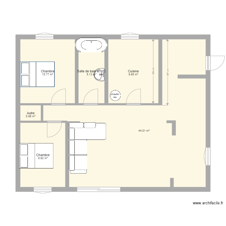 GAELLE ANTOINE. Plan de 0 pièce et 0 m2