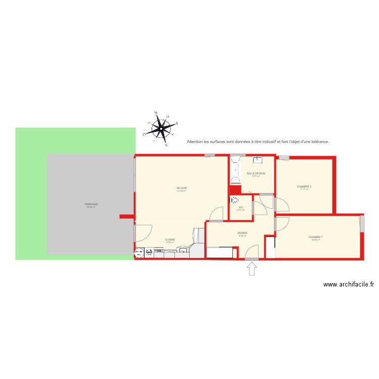 BI4446 EF. Plan de 0 pièce et 0 m2