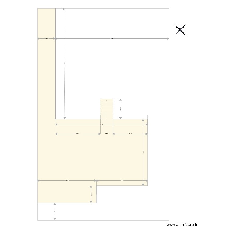 plan de masse. Plan de 0 pièce et 0 m2