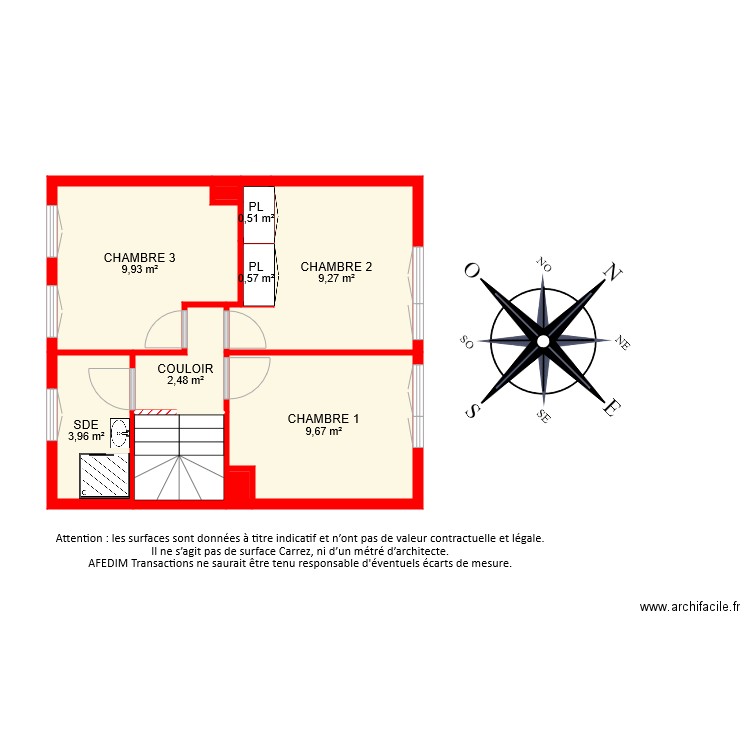 BI 6910 1 ER ETAGE. Plan de 0 pièce et 0 m2