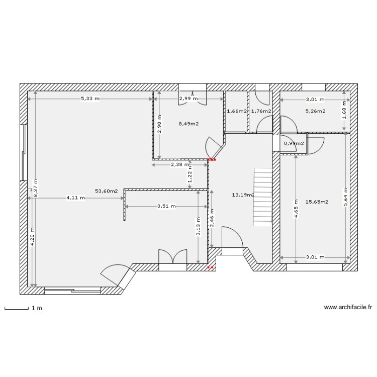 Plan. Plan de 0 pièce et 0 m2