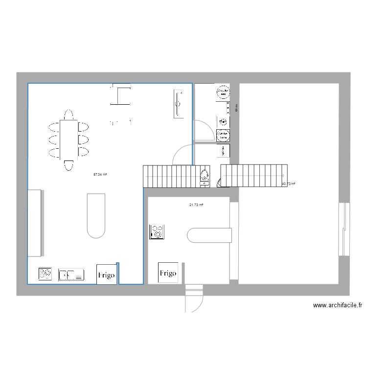 PROJET. Plan de 0 pièce et 0 m2