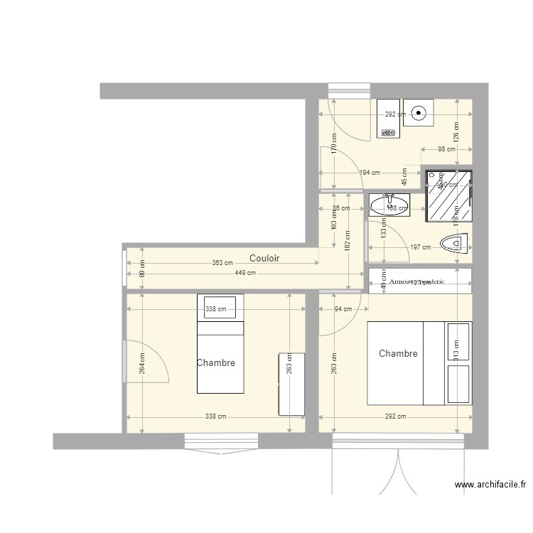 Matias sdb. Plan de 0 pièce et 0 m2