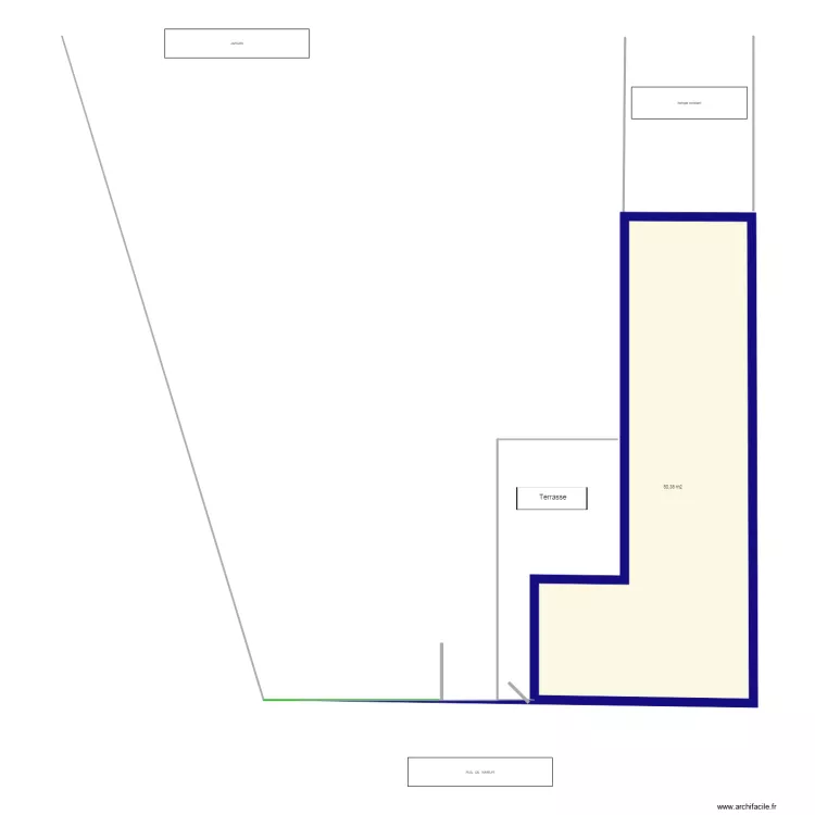 projet Spy 2016 cotations terrain implantation. Plan de projet Spy 2016 cotations terrain implantation. Plan de