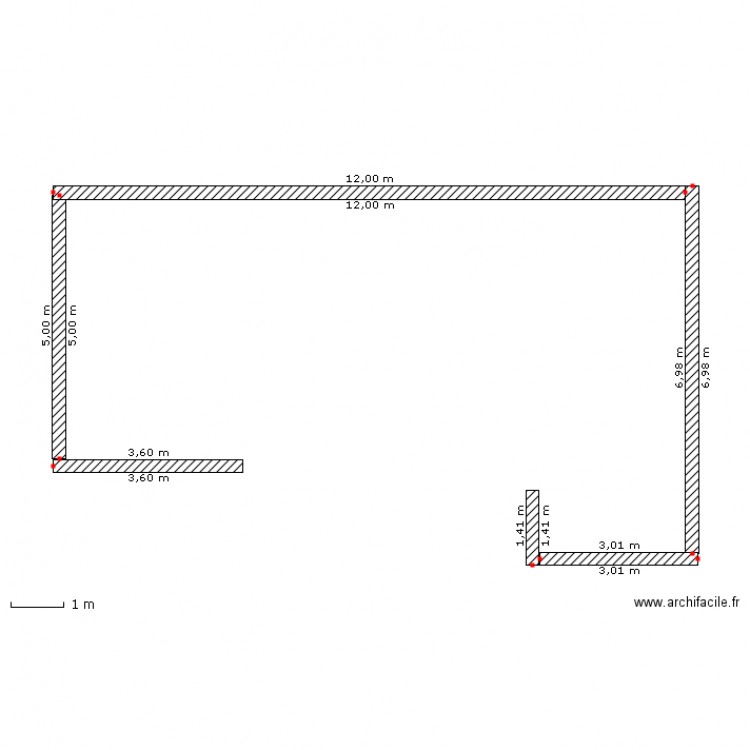 RESIDENCE KOUFEIDJI. Plan de 0 pièce et 0 m2