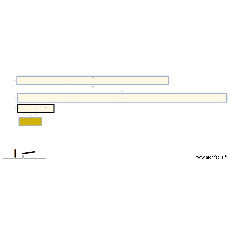 INFRA TONTOUTA 3 terrasse. Plan de 0 pièce et 0 m2
