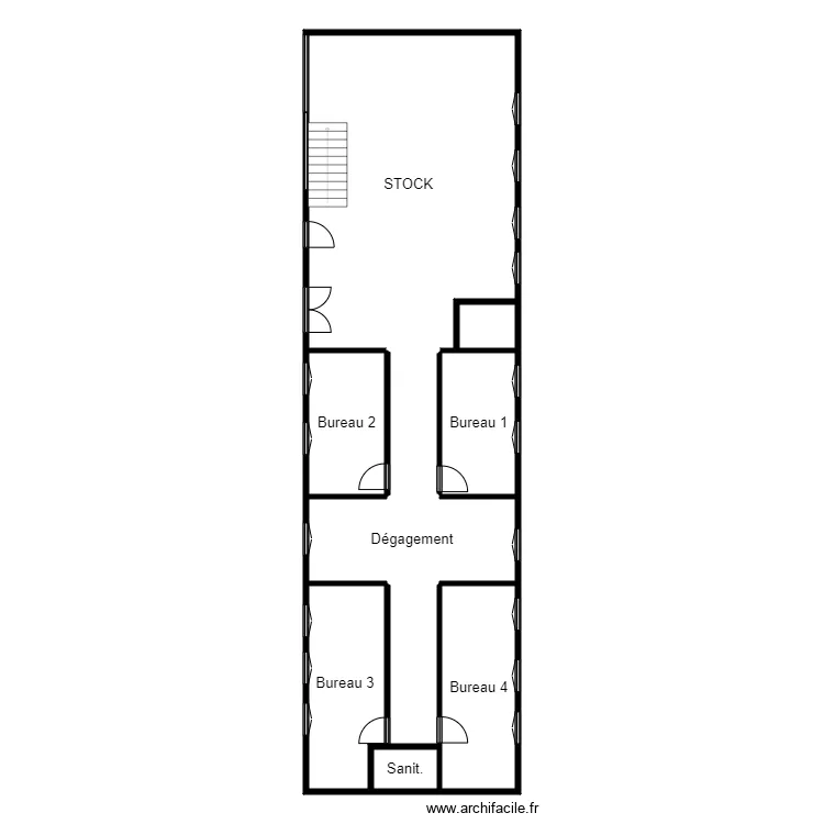 BATIMENT C SURPLUSAUTOS RDC. Plan de BATIMENT C SURPLUSAUTOS RDC. Plan de