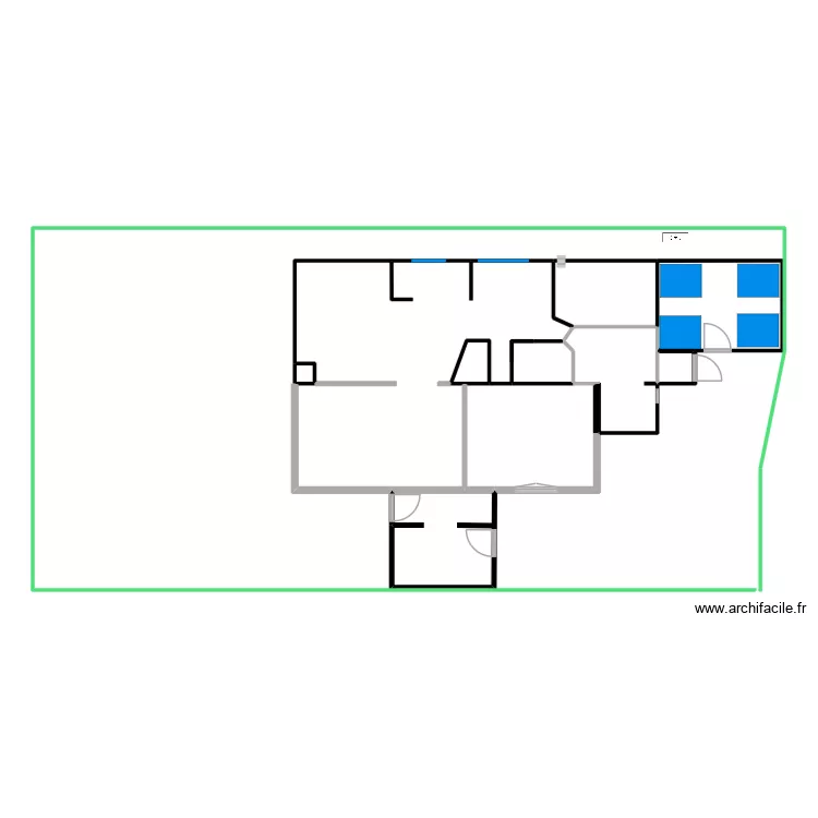 GREG2. Plan de 9 et 88 m² GREG2. Plan de 9 et 88 m²