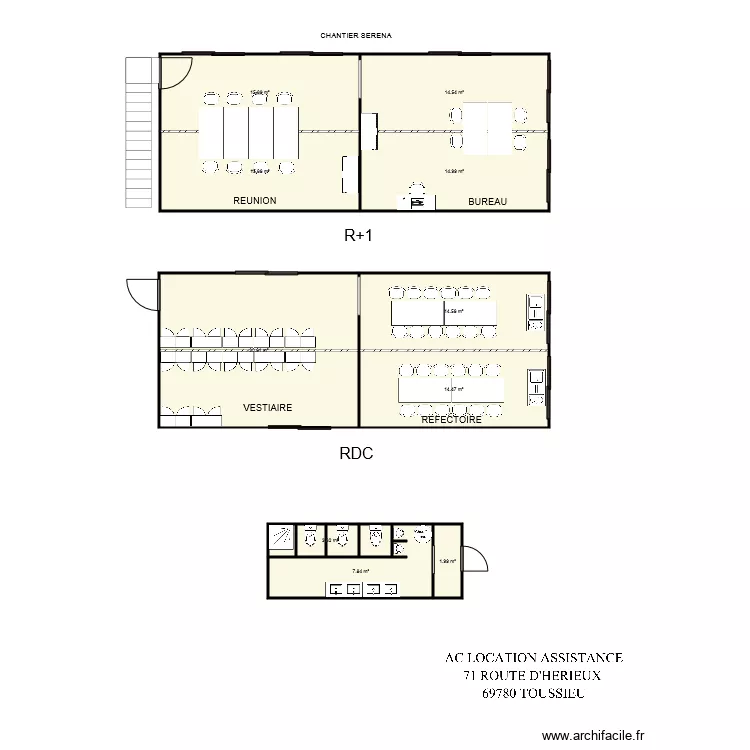 AXIS CHANTIER SERENA LYON 8. Plan de 