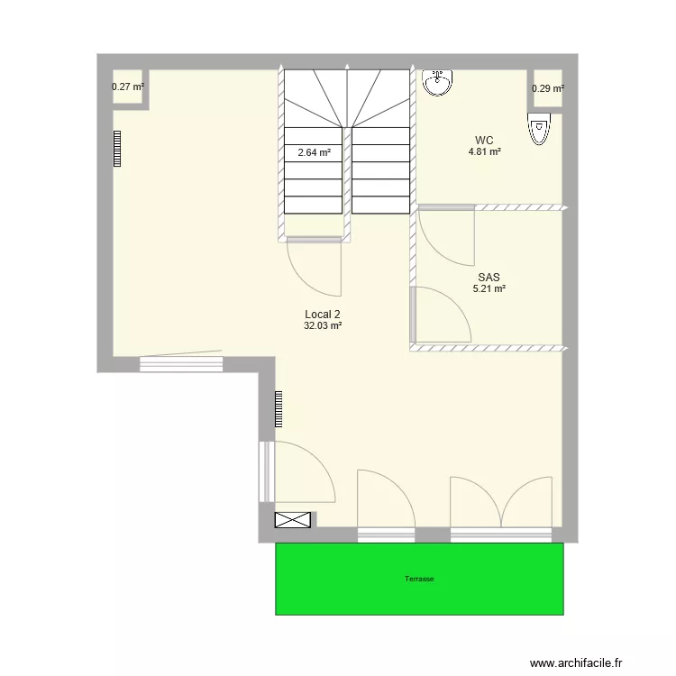 Montreuil . Plan de 