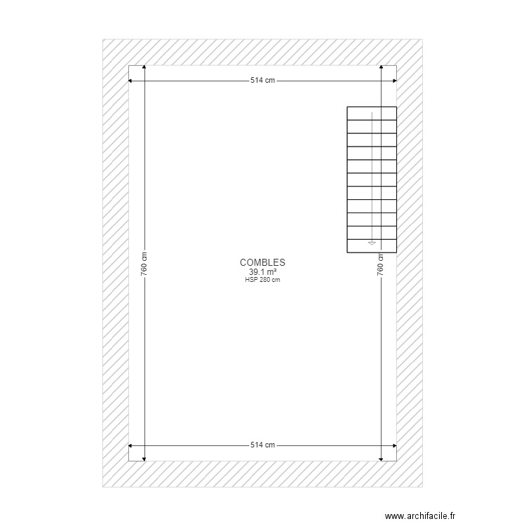 CRUSSELY COMBLES. Plan de 0 pièce et 0 m2