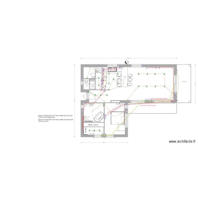 Plan élec. Plan de 0 pièce et 0 m2