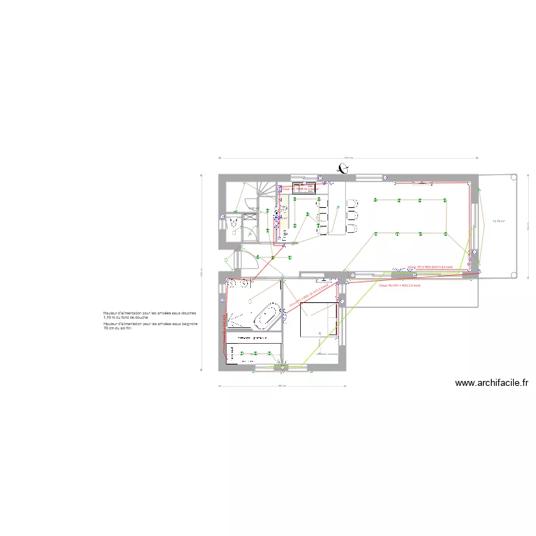 Plan &eacute;lec. Plan de 