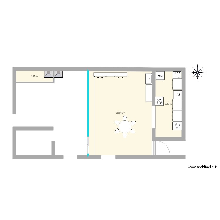 Patio Paellero avec veranda. Plan de 0 pièce et 0 m2