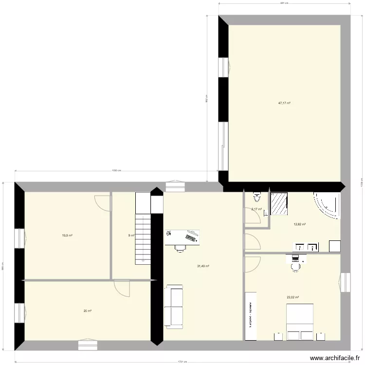 Marigny Etage. Plan de Marigny Etage. Plan de