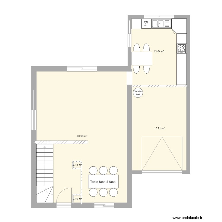 Dany rdc. Plan de 0 pièce et 0 m2