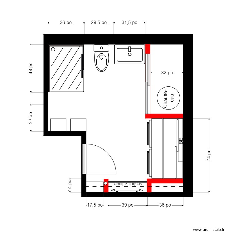 Laroche 2. Plan de 0 pièce et 0 m2