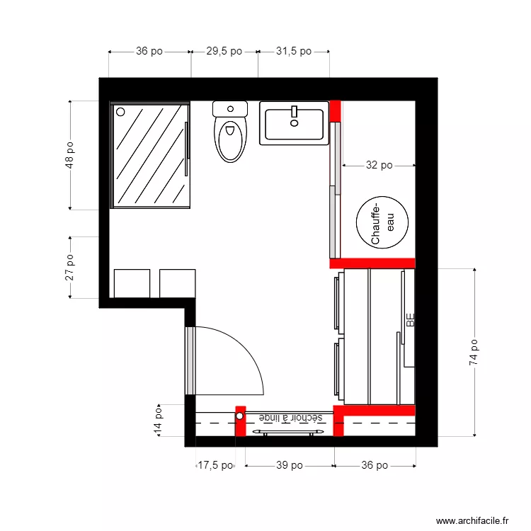 Laroche 2. Plan de Laroche 2. Plan de