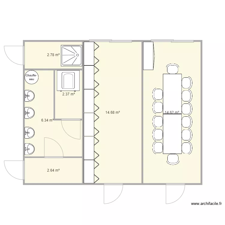 SEEM CHANTIER A190838. Plan de 