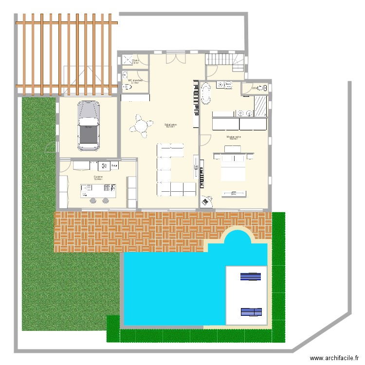 Personel. Plan de 0 pièce et 0 m2