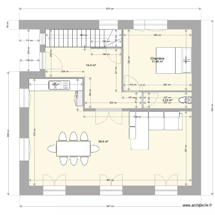 Plan futur Bouvet. Plan de 
