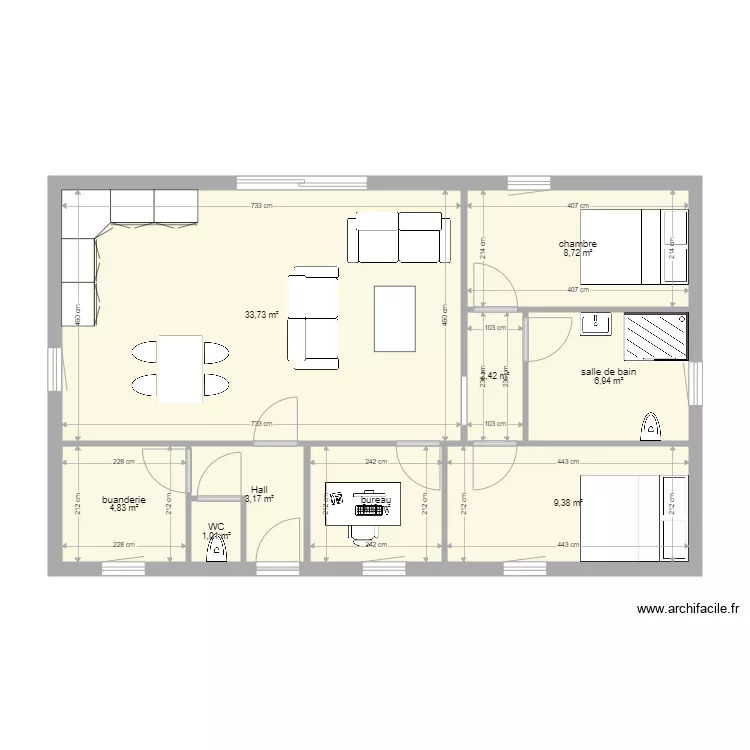 colyns 3 modules 40. Plan de 